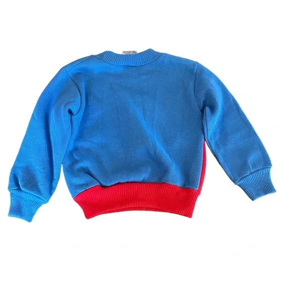 Vintage kids 18 month bow tie bunny color block sweatshirt Bette’s Girls - Picture 8 of 9
